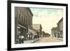 Main Street, Marinette, Wisconsin-null-Framed Art Print
