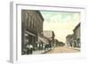 Main Street, Marinette, Wisconsin-null-Framed Art Print