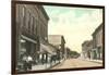 Main Street, Marinette, Wisconsin-null-Framed Art Print