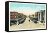 Main Street, Mcallen-null-Framed Stretched Canvas