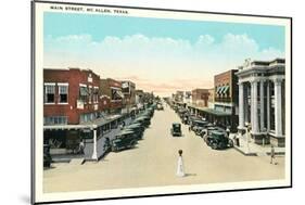 Main Street, Mcallen-null-Mounted Art Print