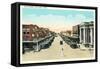 Main Street, Mcallen-null-Framed Stretched Canvas