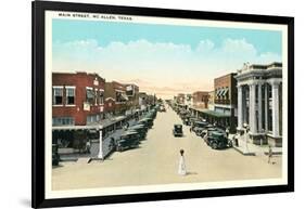 Main Street, Mcallen-null-Framed Art Print