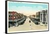 Main Street, Mcallen-null-Framed Stretched Canvas
