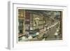 Main Street, Memphis-null-Framed Premium Giclee Print