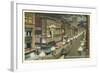 Main Street, Memphis-null-Framed Art Print