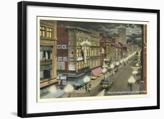 Main Street, Memphis-null-Framed Art Print