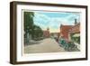 Main Street, Middlebury, Vermont-null-Framed Art Print