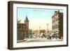 Main Street, Middlebury, Vermont-null-Framed Art Print