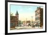 Main Street, Middlebury, Vermont-null-Framed Premium Giclee Print