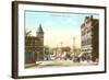 Main Street, Middlebury, Vermont-null-Framed Art Print