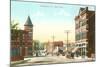 Main Street, Middlebury, Vermont-null-Mounted Art Print