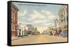 Main Street, Miles City, Montana-null-Framed Stretched Canvas