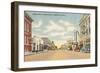 Main Street, Miles City, Montana-null-Framed Art Print