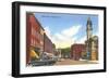 Main Street, Montpelier, Vermont-null-Framed Art Print