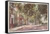 Main Street, Nantucket, Massachusetts-null-Framed Stretched Canvas