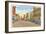 Main Street, New Britain, Connecticut-null-Framed Art Print