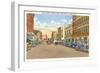 Main Street, New Britain, Connecticut-null-Framed Art Print