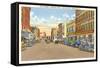 Main Street, New Britain, Connecticut-null-Framed Stretched Canvas