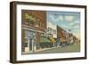 Main Street, North Farmville-null-Framed Art Print