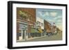 Main Street, North Farmville-null-Framed Art Print