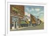 Main Street, North Farmville-null-Framed Art Print