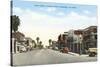 Main Street, Oceanside, California-null-Stretched Canvas