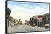 Main Street, Oceanside, California-null-Framed Stretched Canvas