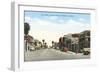 Main Street, Oceanside, California-null-Framed Art Print