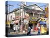 Main Street, Ocho Rios, Jamaica, West Indies, Central America-Sergio Pitamitz-Stretched Canvas