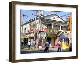 Main Street, Ocho Rios, Jamaica, West Indies, Central America-Sergio Pitamitz-Framed Photographic Print