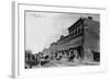 Main Street of New York Town-null-Framed Photographic Print
