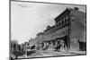 Main Street of New York Town-null-Mounted Photographic Print