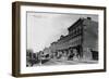 Main Street of New York Town-null-Framed Photographic Print