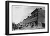 Main Street of New York Town-null-Framed Photographic Print