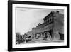 Main Street of New York Town-null-Framed Photographic Print