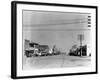 Main Street of Sublette, Kansas, in April 1941-Irving Rusinow-Framed Photographic Print
