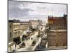 Main Street of Virginia City, a Mining Boomtown in Nevada, 1870s-null-Mounted Giclee Print