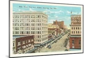 Main Street, Oklahoma City, Oklahoma-null-Mounted Art Print