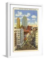 Main Street, Oklahoma City, Oklahoma-null-Framed Art Print