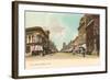 Main Street, Oshkosh, Wisconsin-null-Framed Art Print