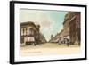 Main Street, Oshkosh, Wisconsin-null-Framed Art Print