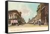 Main Street, Oshkosh, Wisconsin-null-Framed Stretched Canvas