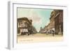 Main Street, Oshkosh, Wisconsin-null-Framed Art Print