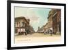 Main Street, Oshkosh, Wisconsin-null-Framed Art Print