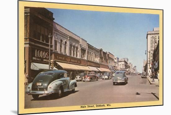 Main Street, Oshkosh-null-Mounted Art Print