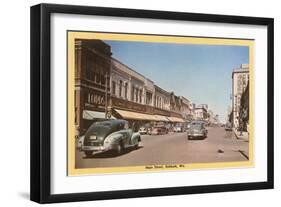 Main Street, Oshkosh-null-Framed Art Print