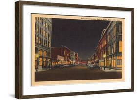 Main Street, Painesville-null-Framed Art Print