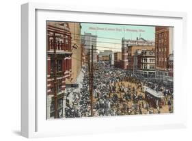 Main Street Parade, Winnipeg, Manitoba-null-Framed Art Print