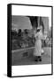 Main Street, Pittsboro, North Carolina-Dorothea Lange-Framed Stretched Canvas